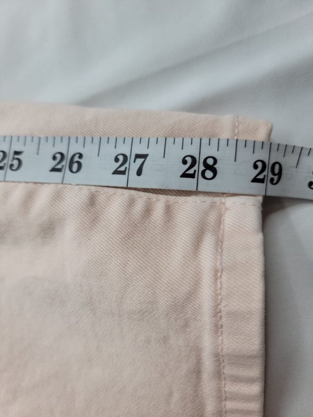 Hint of Blu Wide Leg Jeans Womens 26 Pink High Rise Drawstring Cropped Denim - Picture 5 of 8